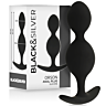 Bolas Anales BLACK&SILVER ORSON 2 Fale 9 cm