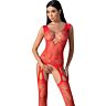 Bodystocking PASSION BS099 z seksownym wzorem