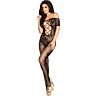 Bodystocking CHILIROSE CR 3525 z efektem przezroczystości