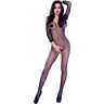 Bodystocking CHILIROSE CR 4307 z otwartą między nogami