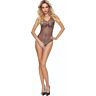 Bodystocking PASSION BS109 z motywem mariposa
