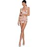 Bodystocking Passion Woman BS089 z koronkami