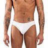 Slip BURN 021 WHITE SLIP XL z eleganckim wykończeniem