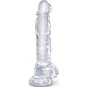 Dildo realistyczne King Cock Clear 16,5 cm
