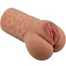 Masturbator CRAZY BULL BM-009236 z podwójnymi otworami