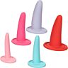Dilatatory Vaginalne CALEXOTICS 5PC z Ergonomicznym Kształtem