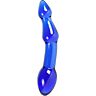 Dildo szklane S Pleasures Crystal GAMMA dwustronne