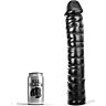Dildo ALL BLACK 38 CM - Stymulacja dla ciała