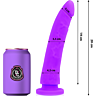 Dildo DELTACLUB 20 cm z silikonu medycznego