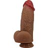 Dildo silikonowe PRETTY LOVE ACHILLE 22 cm z przyssawką