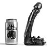 Dildo punkt G All Black 19 cm realistyczne