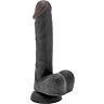 Dildo realistyczne S Pleasures Don Jon Black 16.5 cm