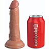 Dildo King Cock Elite 15.2 cm z wibracją i przyssawką