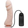 Dildo BAILE 23.5 cm z wibracją i przyssawką