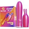 Wibrator Rabbit Durex Vibe & Tease z funkcją stymulacji