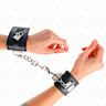 Kajdanki KINK Wrist Restraint z metalowymi zapięciami