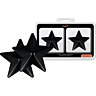 Cubre pezones Coquette Accessories - estrellas negras