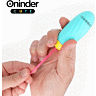Wibrator ONINDER CUTE - Jajko wibracyjne z falami i perłami