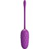Huevo vibrador PRETTY LOVE con textura marina recargable