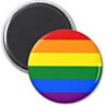 Magnes PRIDE z flagą LGBT - radość i zabawa