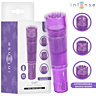 Masażer INTENSE FUN TOYS KURT MINI z 4 głowicami, fioletowy