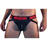 Jockstrap MACHO UNDERWEAR MX26X2 - półprzezroczysty i elastyczny