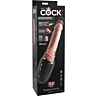 Dildo KING COCK PLUS THRUSTING PRO z ruchem, wibracją i grzaniem 12,7 cm