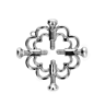 Pinze do sutków KINK METAL FLOWER | Stymulacja i styl