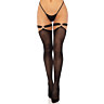 Medias LEG AVENUE HEART THIGH STOCKINGS z serduszkami