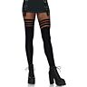 Rajstopy Leg Avenue z paskami dekoracyjnymi