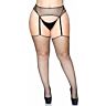 Medias z pasem Leg Avenue - Lingerie Plus Size