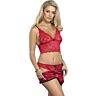 Conjunto de lencería sexy SUBBLIME SETS 953898 rojo