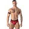 Majtki LOCKER GEAR SPORT MESH JOCK BRIEF czerwone XL