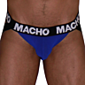 Jockstrap MACHO UNDERWEAR MX28AZ z podwójnym wsparciem