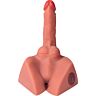 Masturbator XISE Michael 15 cm z ruchomym dildo