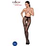Medias PASSION WOMAN GARTER & STOCK z otwarciem między udami