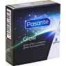 Prezerwatywy Pasante Glow 3 sztuki - świecą w ciemności