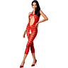 Bodystocking PASSION WOMAN BS081 z otworem w kroku