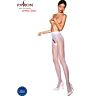 Rajstopy PASSION WOMAN GARTER & STOCK 3/4 z ozdobnym majteczkami