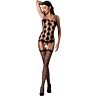Kostium Passion BS067 bodystocking z koronką