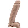 Dildo GET REAL 25,5 cm z naturalnymi testikuli