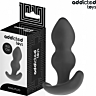 Plug anal ADDICTED TOYS S 10,3 cm - kontrolowana ekspansja