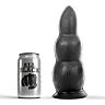 Plug anal ALL BLACK 23 CM | Intensyfikacja doznania