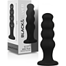 Plug anal BLACK&SILVER Scott silikonowy