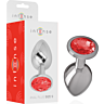 Plug anal INTENSE z diamentowym detalem