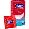 Prezerwatywy Durex Sensitivo XL | Cieńsze i większe