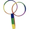 Pulsera silikonowa PRIDE z flagą LGBT