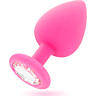 Plug anal INTENSE ANAL TOYS Shelki L z bazą diamentową