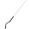 Látigo METAL HARD z stali nierdzewnej - 75 cm