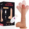 Wibrator CYBER SILICOCK Mr Rick 20.9 cm z kontrolerem